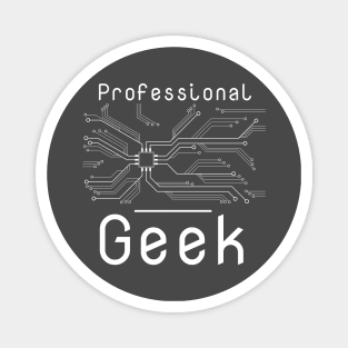 Professional Geek - Circuit Board Magnet